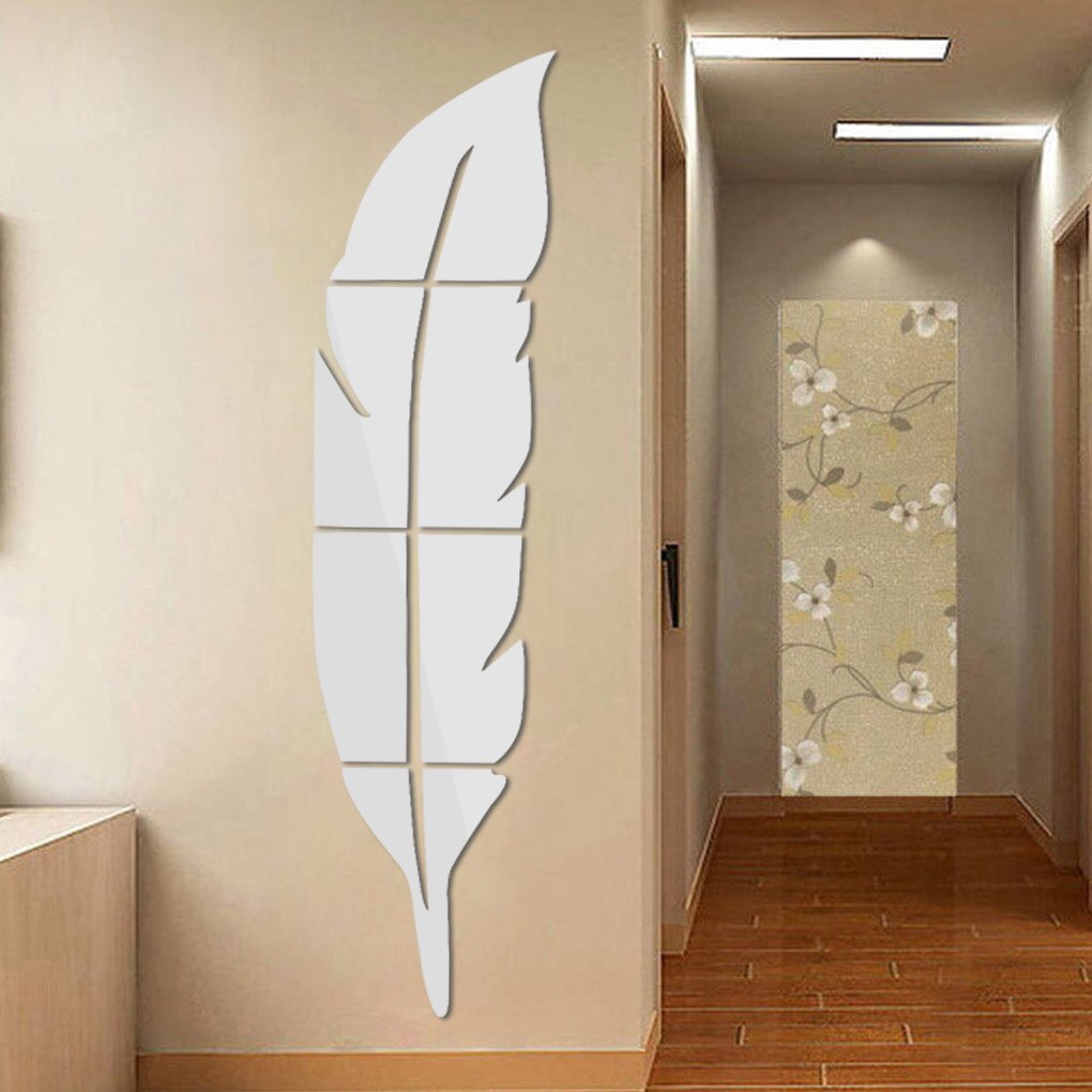 Veer 3D Spiegel Muur Sticker Home Decor Woonkamer Slaapkamer Art Home Acryl Sticker Muurschildering Muur Spiegel Sticker Decoratie