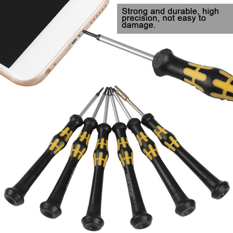 6PCS Durable Phone Repair Screen Opening Tools Kit Screwdriver Set for iPhone 8 X 8plus 7 7plu Repair Tools