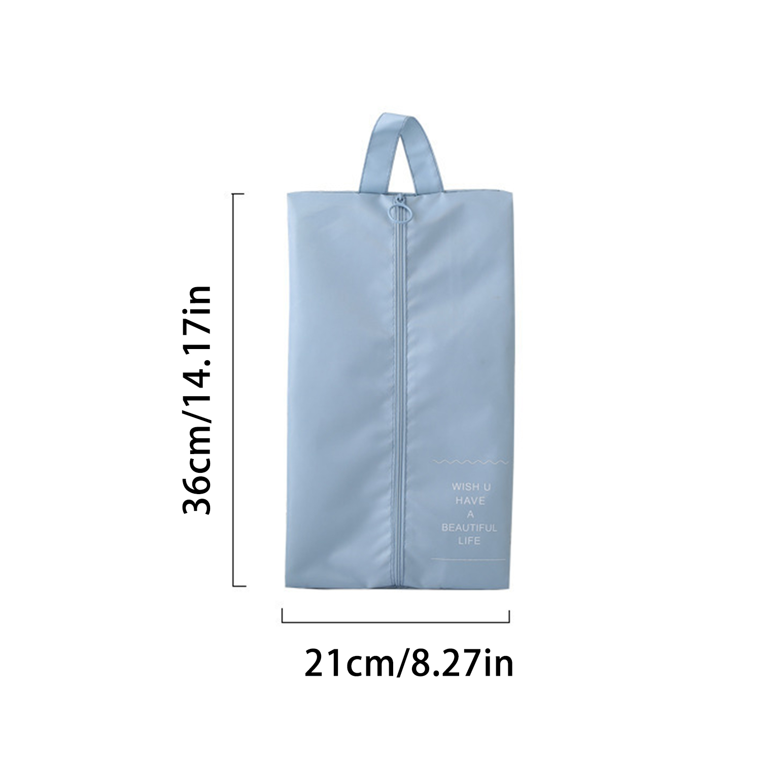 Reise Aufbewahrung tasche Schuhe Reise Verpackung Würfel Unterwäsche Kleinigkeiten Finishing multifunktion ale wasserdichte tragbare Reiß verschluss Schuh tasche