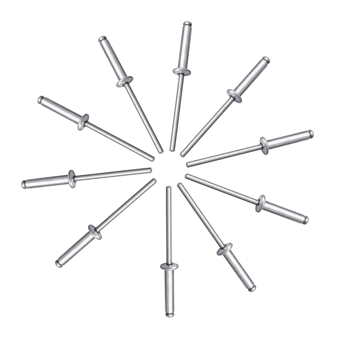 50pcs M3.2 Aluminum Rivet POP Rivets Half-round Head Rivet