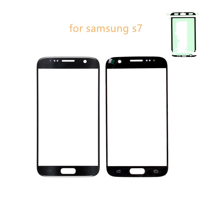 Touch Screen Front Glass Outer Panel For samsung S7 G930 G930F S7 edge G935 G935F LCD Touch screen Glass For Samsung S7 Edge