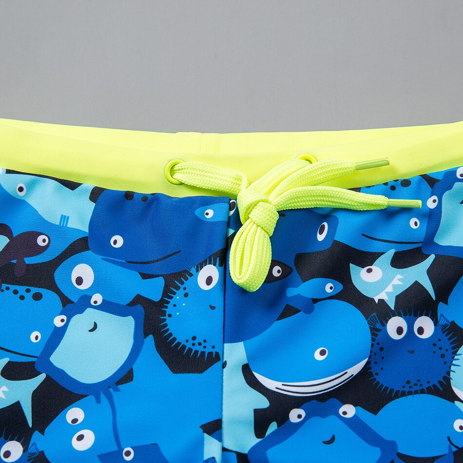 Haai Jongens Trunks 3-8 Jaar Zwembroek Voor Jongens Blauwe Haai Kinderen Badmode Kids Trunks badpak