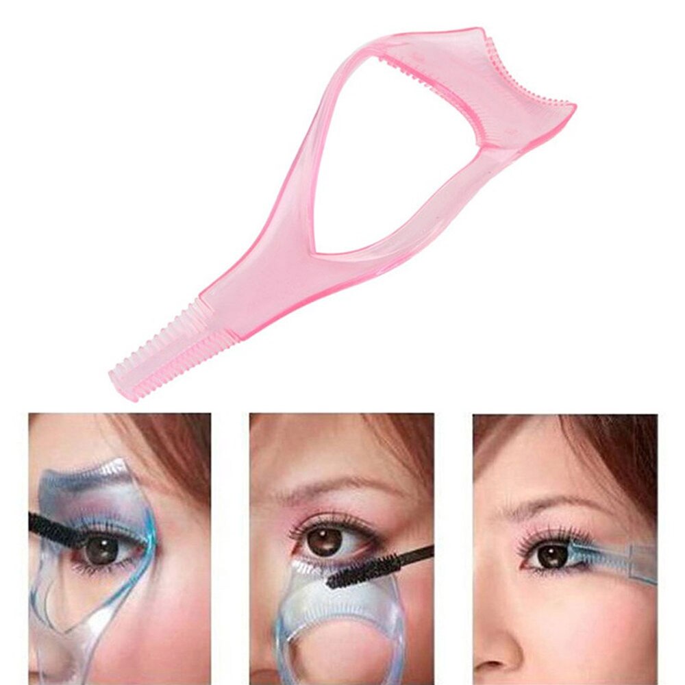 Wimper Kaart Cosmetische Mascara Shield Applicator Eye Lash Helper Guide Wimpers Kam Assistant Tool Make-Up Accessoires