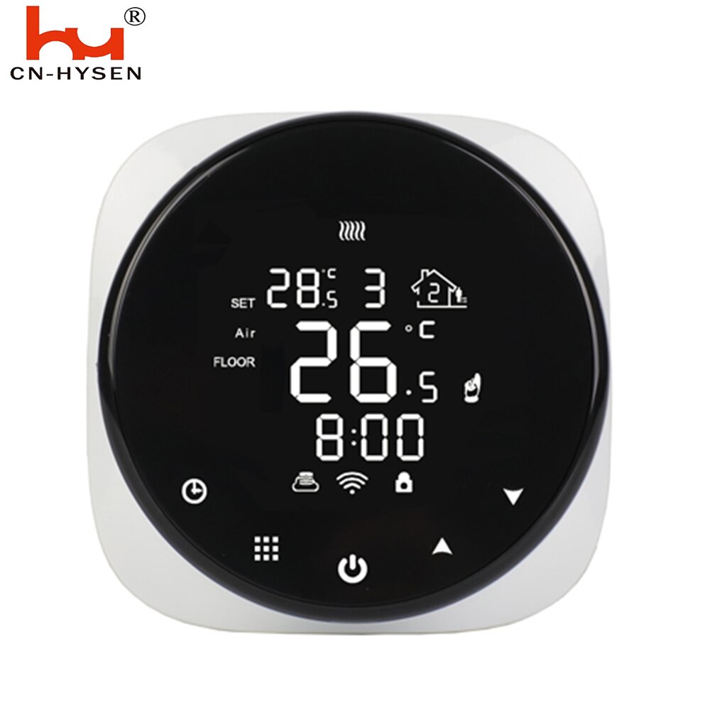 Round Digital Thermostat HY316 - WiFi Prgrammable Dry Contact For Smart Home