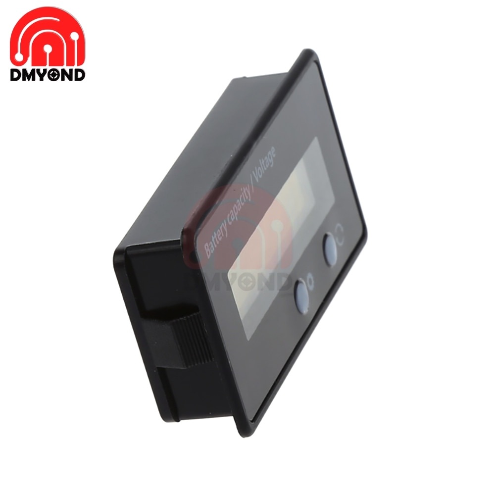 Dc 7v-100v 6v-73v litiumblysyra batterikapacitetsindikator makt display mätare led digital voltmeter spänningstester mätare