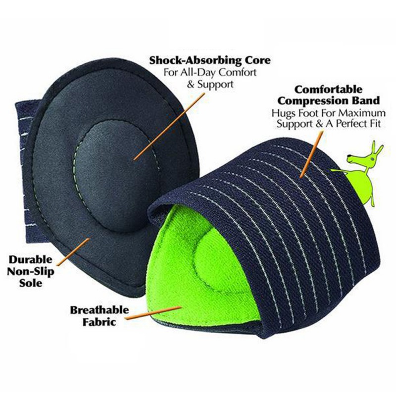 til flatfotssmerter plantar fasciitis bue flatfot ortotics massasjepute innleggssåler fot ermer bue støtte pute ortotiske sko