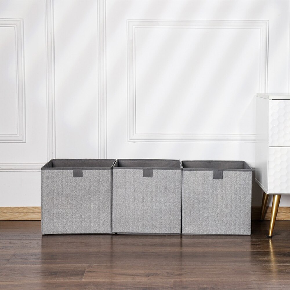 Foldable Wardrobe Organizing Box, Sundries Organizer Cloth Storage Box Closet Room Organizers for Quilt Toy Clothing