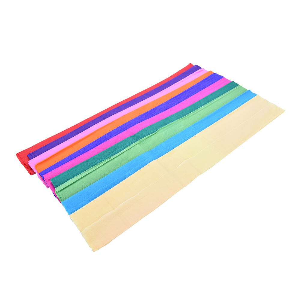 mélange de couleurs 10 feuilles de papier de soie emballage de fleurs enfants bricolage artisanat matériaux