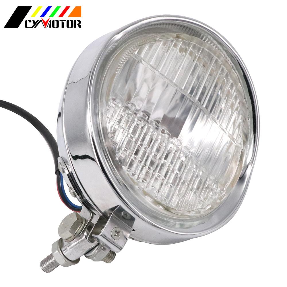 Motorfiets retro koplamp koplamp lamp voor cafe racer harley davidson choppers sportster suzuki racer 883 xl1200 xl 1200