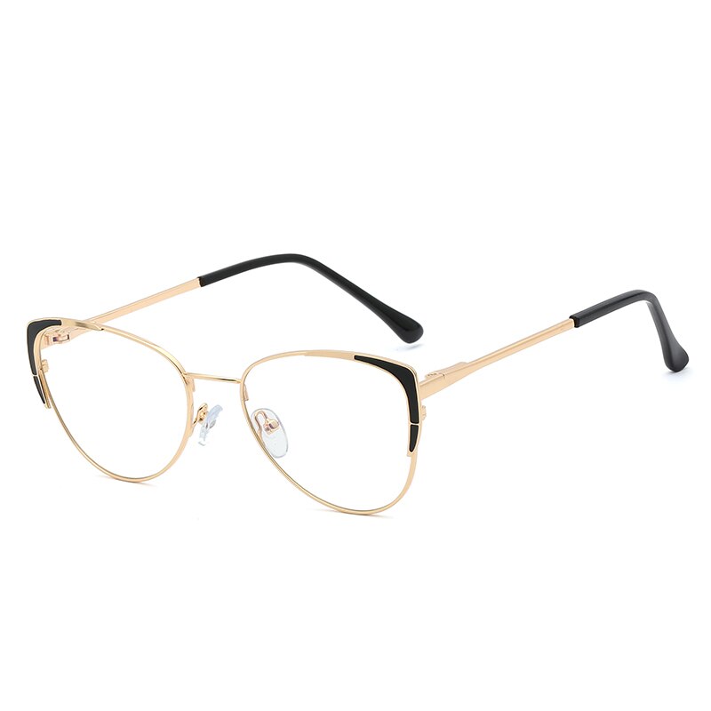 Hotony Eyeglasses Frame for Women Blue Light Blocking Eyewear Female Optical Glasses UV400 Prescription Spectacles Woman