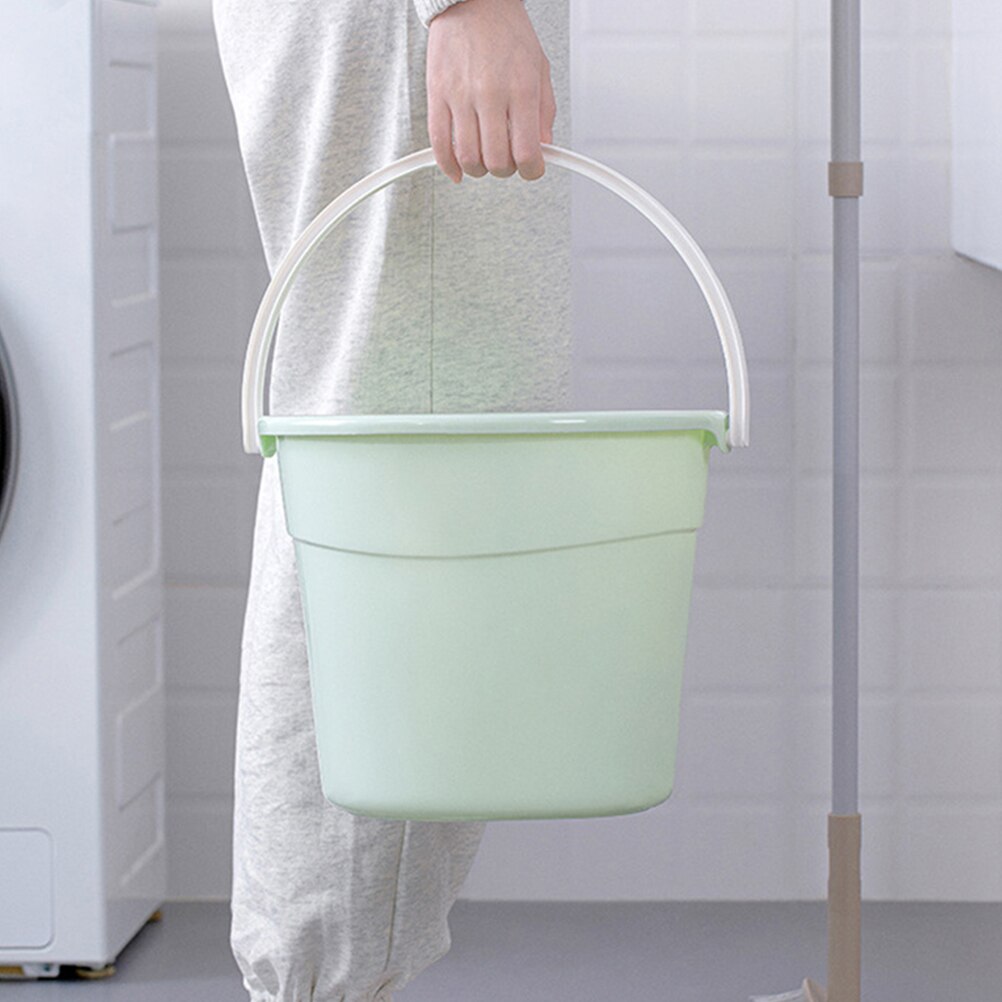 Fishing Bucket Water Storage Pail Container Car Wash Bucket with Handle