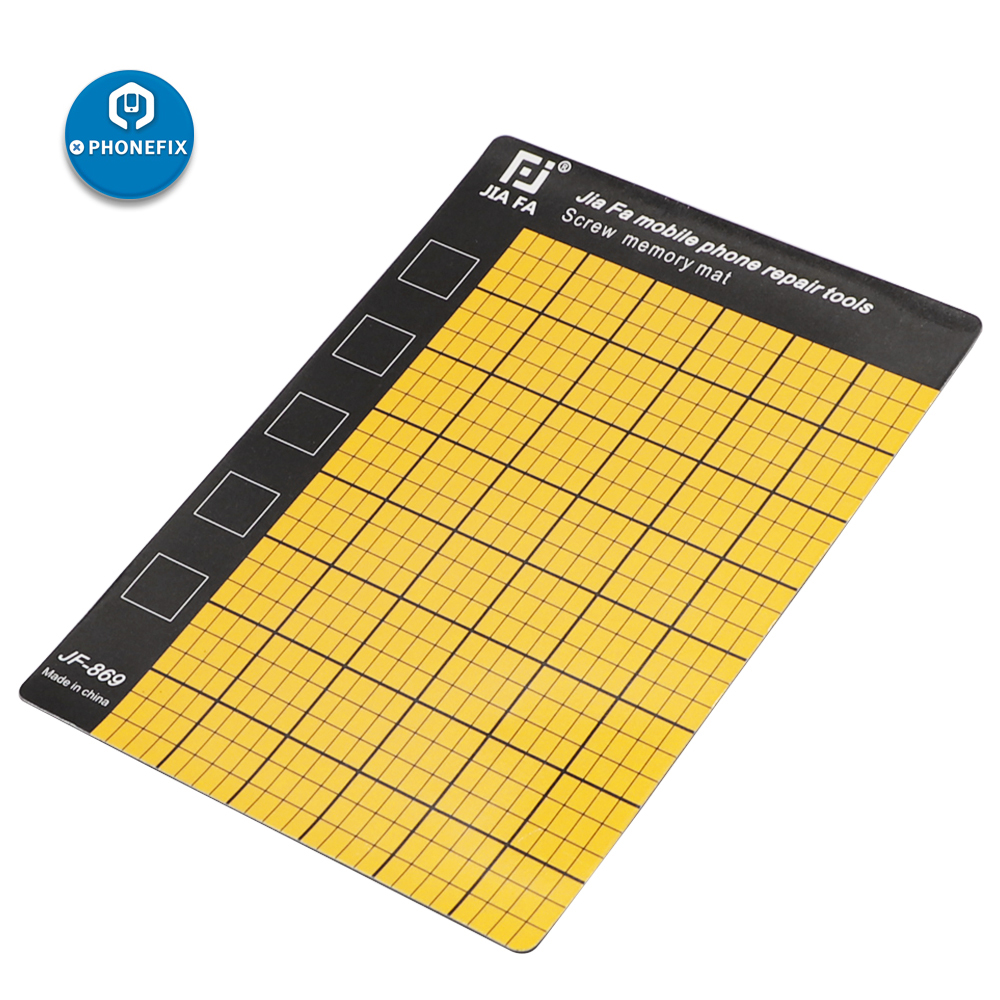Magnetic Project Mat Memory Chart Work Pad for iPhone Repair Memory Chart Work Pad for Prevent Small Electronics Losing Mat