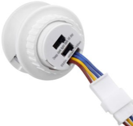 Interruptor de Sensor de movimiento infrarrojo PIR de 110V y 220V, luz de encendido y apagado automático, Detector de Sensor PIR, interruptor inteligente LED: Adjustable terminal