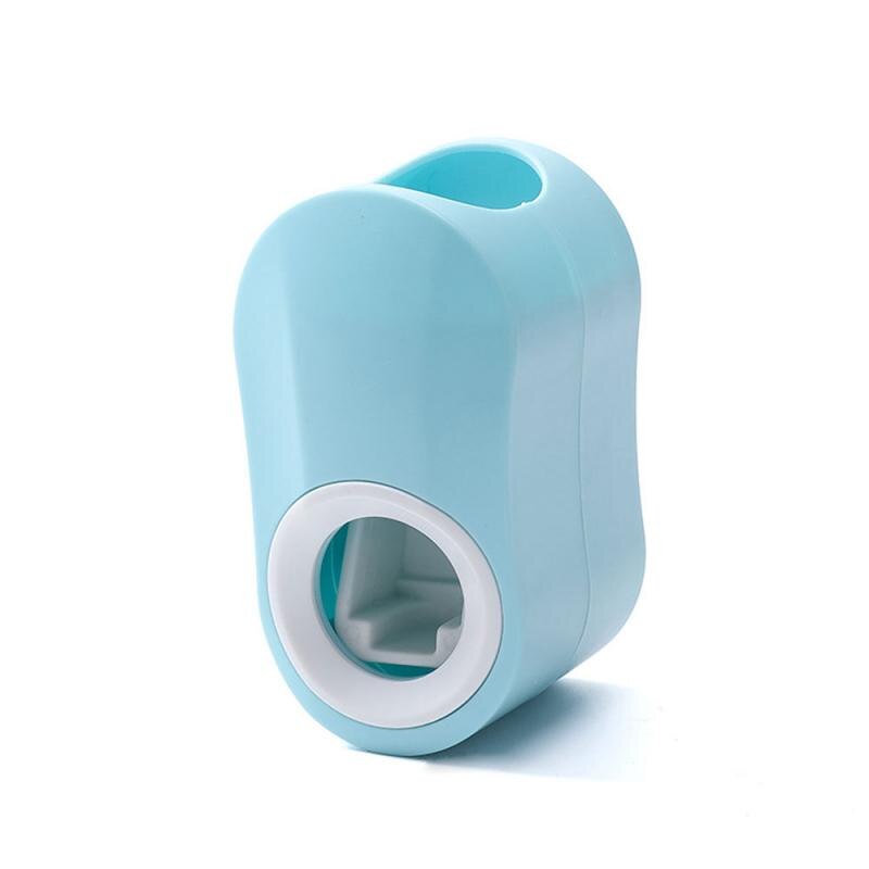 Automatische Tandpasta Dispenser Hands Free Tandpasta Squeezer Badkamer Accessoires: blue