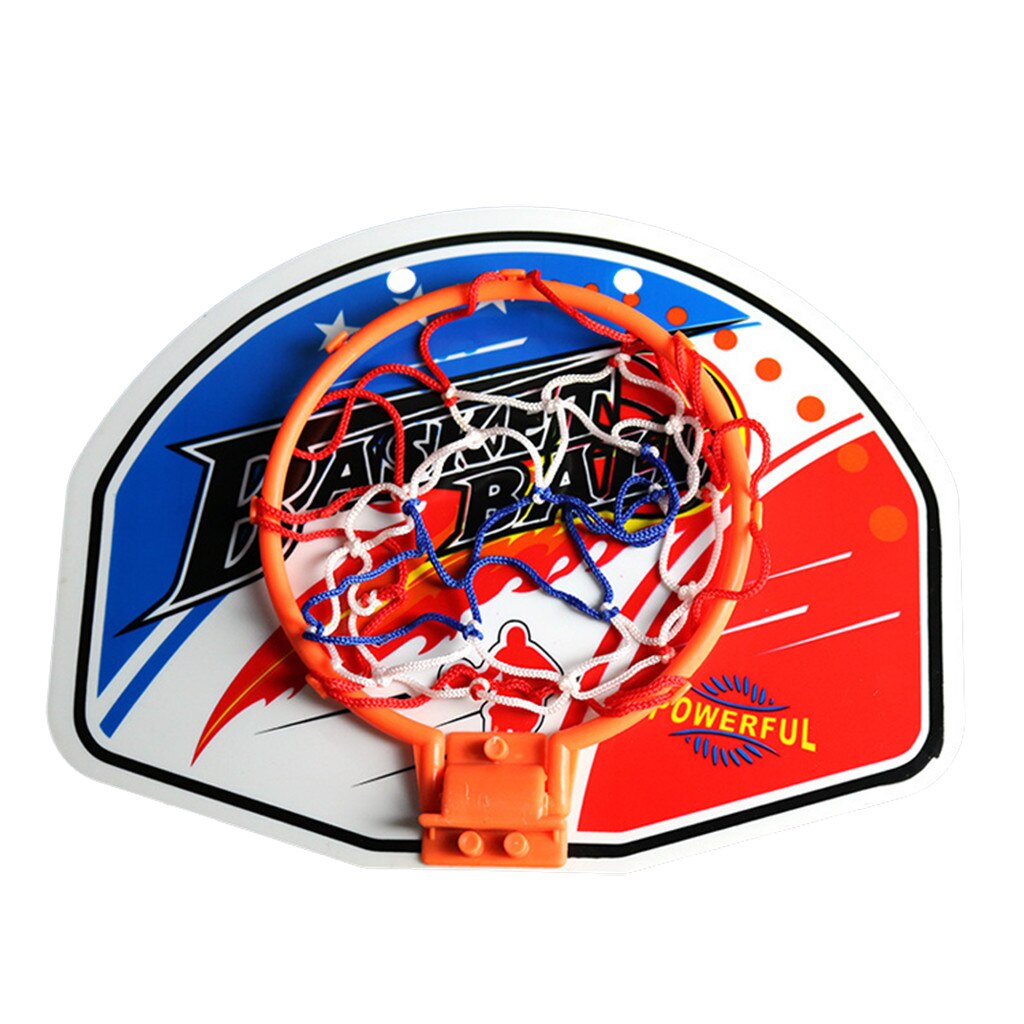 Transparent wall hanging basketball board Mini Basketball Hoop Set Over The Door Plastic Toy Backboard S imple Assembly