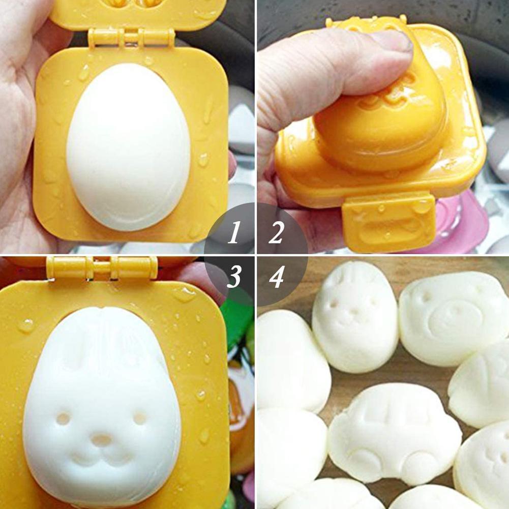 Moule à œufs durs 1 pièce, anneau à œufs de dessin animé mignon Diy, machine à Bento, coupeur de décoration boule de riz, accessoires de cuisine pour cuisine B8m8