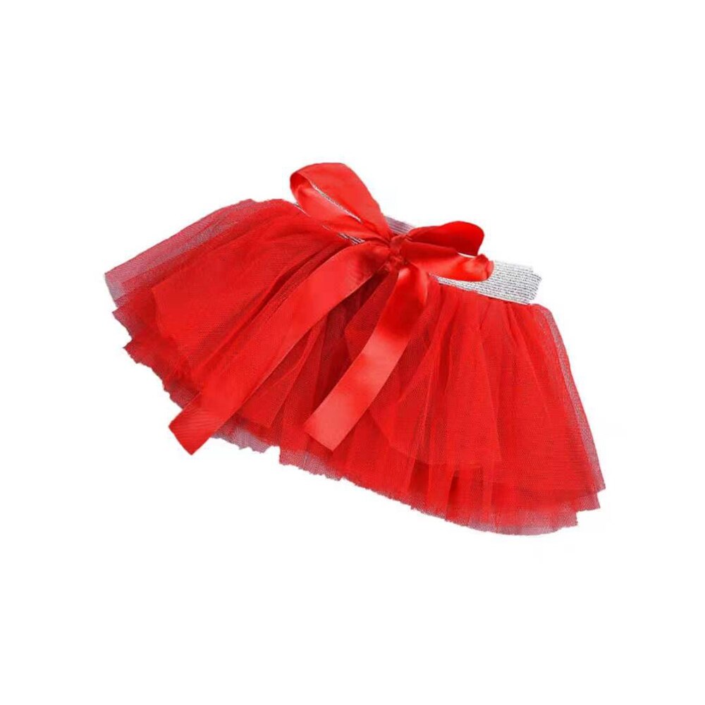 Nette Bo Baby Mädchen Ballettröckchen Felsen Rüsche Zünder Ballkleid Rose rot Fuffy Pettiskirt Baby Schicht freundlicher Kleidung