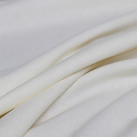 Pearlsilk Japanese White Wollen Wool Fabrics Wool Materials Autumn Women Suits Pants Sewing Cloth Tailor: Default Title