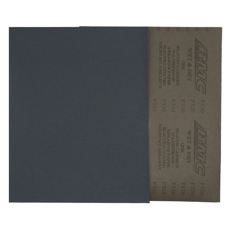 5 ark 9 " x11 " vattentätt sandpapper slipande slipark 60 to 2500 korn för bilslipning av trämöbler: 320