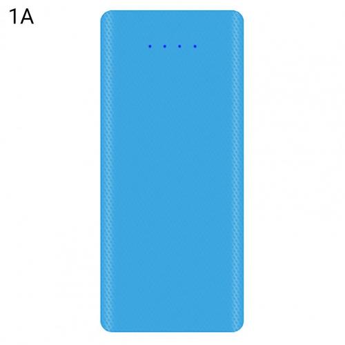 Dual Output Uitstekende 8X18650 Draagbare Oplader Case Ergonomische Draagbare Oplader Case Intelligente Chip Voor Mobiele Telefoon:  Blue 1