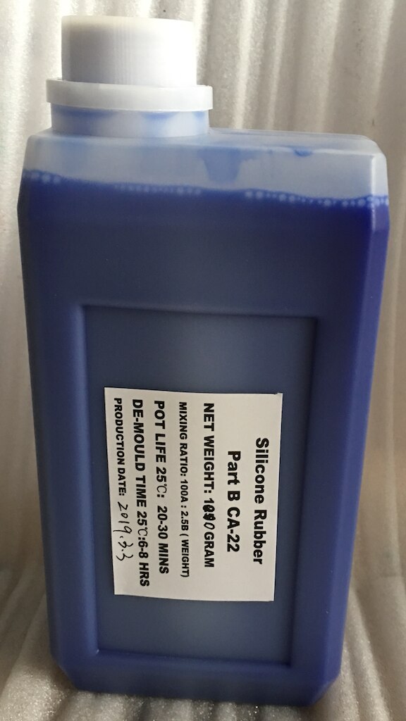 RTV-2 silicone rubber for mold making: Blue LHSIl / LHSIL M 25 2KG