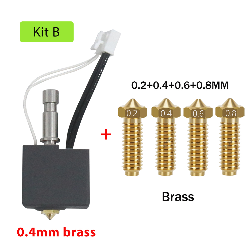 Für Anycubic Kobra S1 Hotend Kobra S1 Combo End Kit für Anycubic Kobra S1 Düse Druckkopf S1C 3d Drucker Zubehör