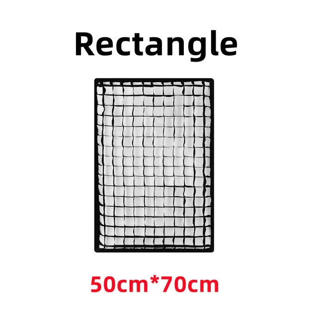 Honeycomb Grid For Octagon Square Rectangle Hexadecagon Deep Softbox 30* 40 50*70 55 60 65 80 22*90 95 80*120 140 35*160cm: Brown