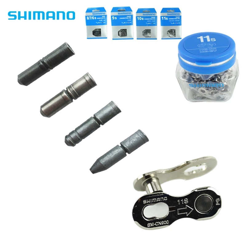 Aito shimano-ketjun kytkentätappi, ketjun pikaliitin sm -cn900 11s ketjunlenkin painikkeen liitin , 6/7/8/9/10/11-nopeinen liitäntätappi