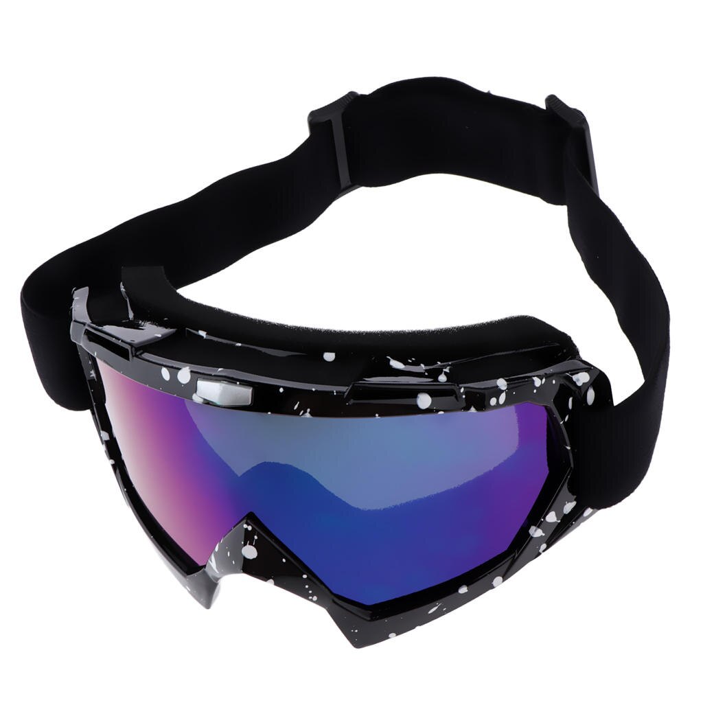 Gogle narciarskie i snowbordowe anty-mgła ochrona UV jazda na nartach okulary przeciwsłoneczne okulary z regulowanym paskiem dla mężczyzn i kobiet