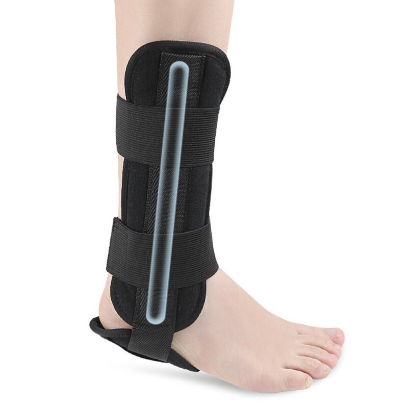 Cheville articulation jambe cassée pied garde plaque entorse attelle cheville 1 pièces sport cheville orthèse Protection articulaire blessure avec Fracture