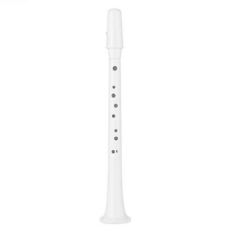 Mini Kleine Sax Draagbare Key Saxofoon Lichtgewicht Sax Muziekinstrumenten Met Draagtas Voor Beginner: WHITE