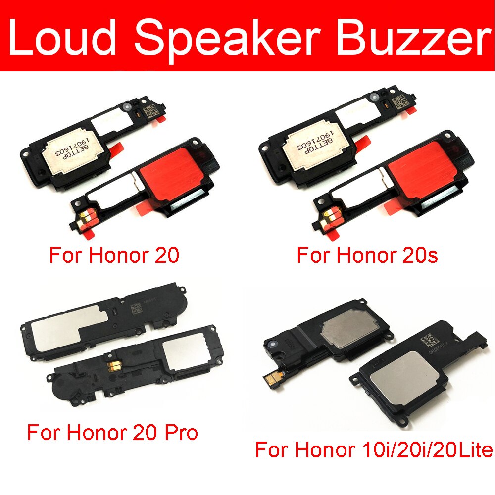 Plus fort haut-parleur sonnerie câble flexible pour Huawei Honor 10i 20i 20 Lite fort sonnerie haut-parleur sonnerie Module réparation de remplacement