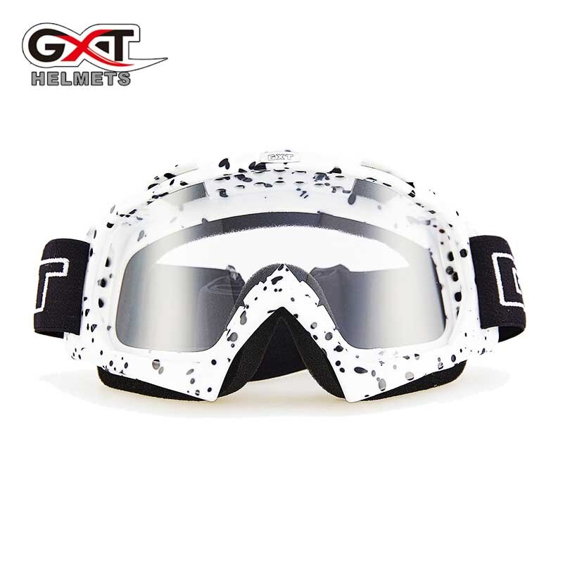 Gxt motorcross hjelm beskyttelsesbriller atv mtb snavs cykel beskyttelsesbriller motorcykel enduro off-road vindtæt skiløb skøjteløb: 8