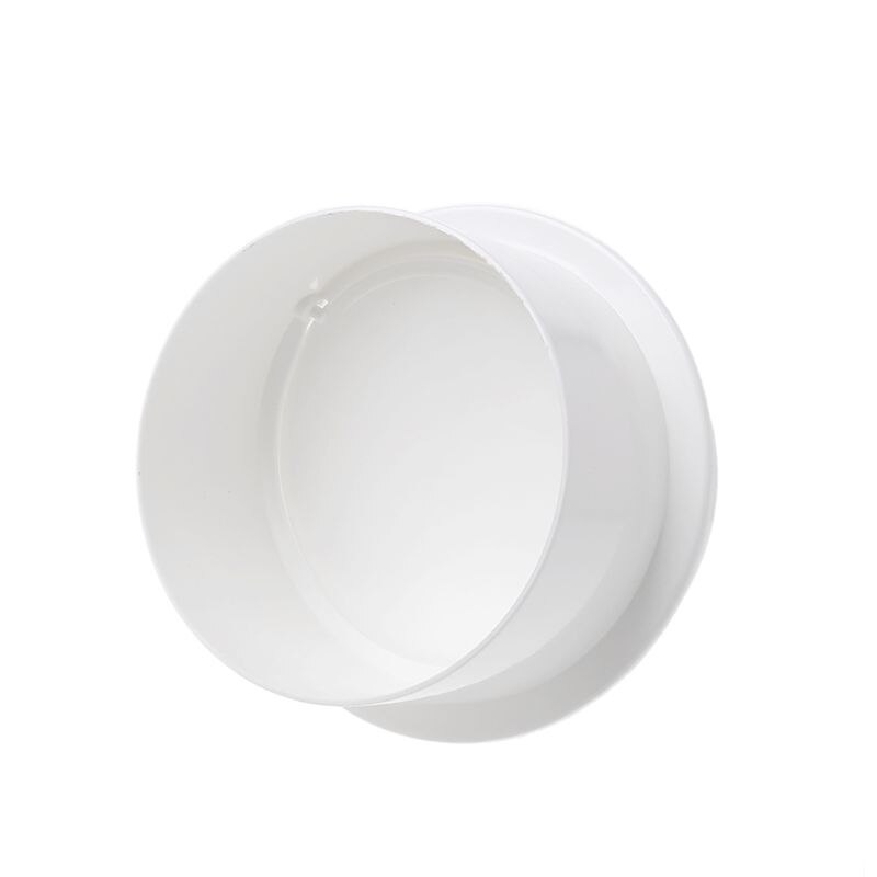 Pipe Draft Blocker Backdraft Damper Ventilation Duct Inline Extractor Fan Vent Back Draught Shutter: 100mm