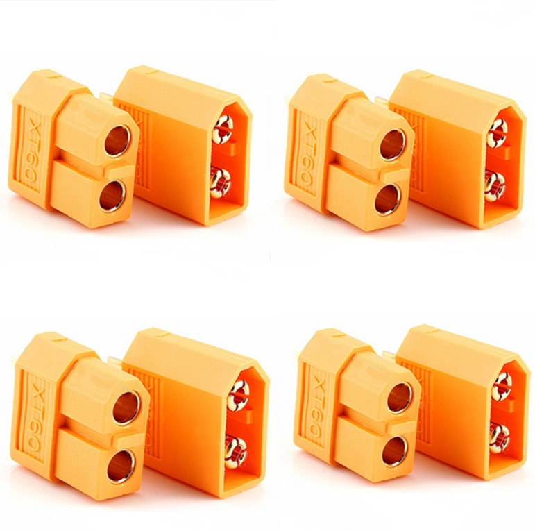 10 Pcs XT60 XT-60 Man Vrouw Bullet Connectors Pluggen Voor Rc Lipo Batterij Flight Controller (5 Paar)