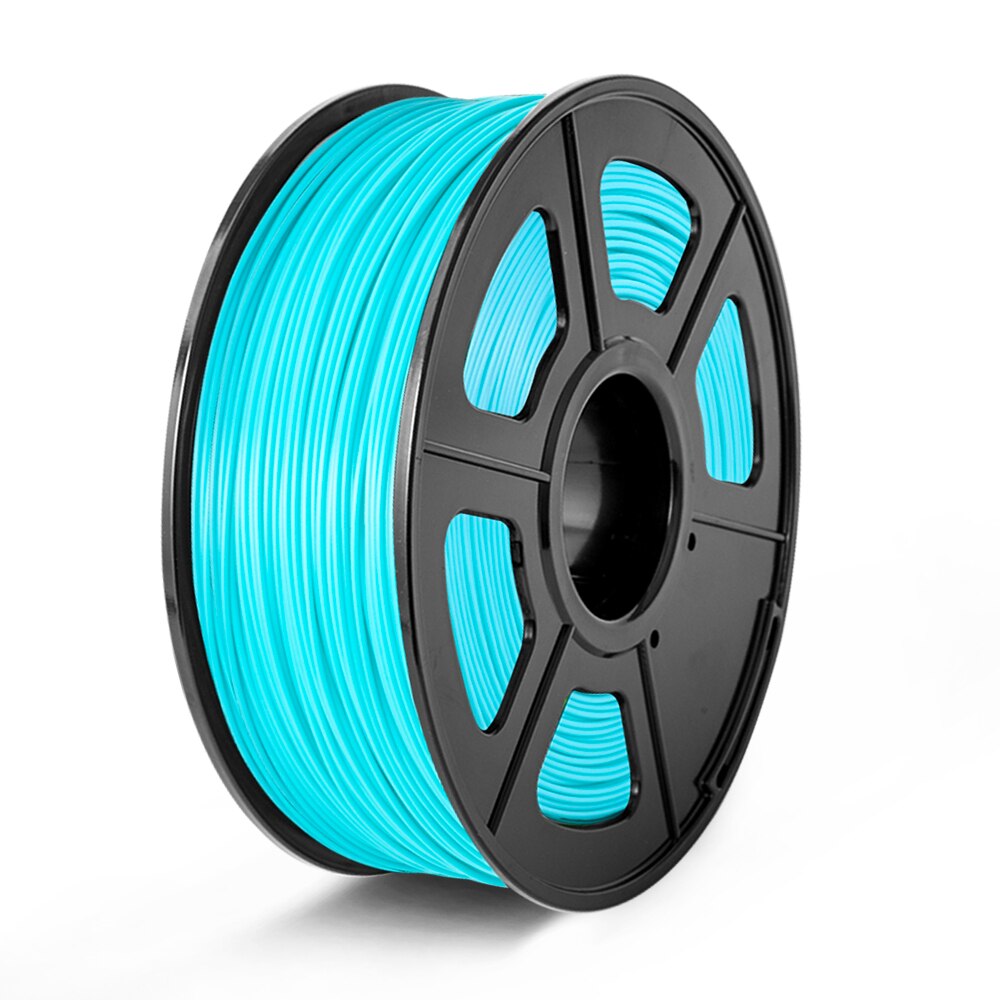 SUNLU ABS Filament 1.75mm for 3D Printer Plastic ABS 3D Filament 1KG with spool 3 D Printing Materials: ABS Cyan