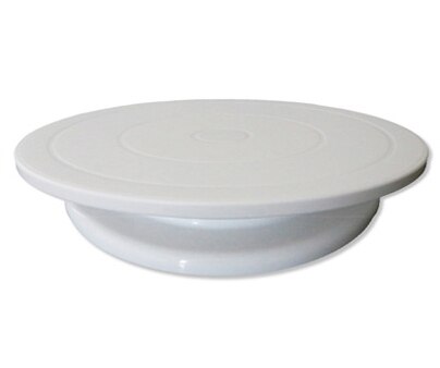 28Cm Plastic Taart Plaat Draaitafel Roterende Anti-Slip Ronde Cake Stand Taart Decoreren Draaitafel Keuken Diy Pan bakken Tool: 03