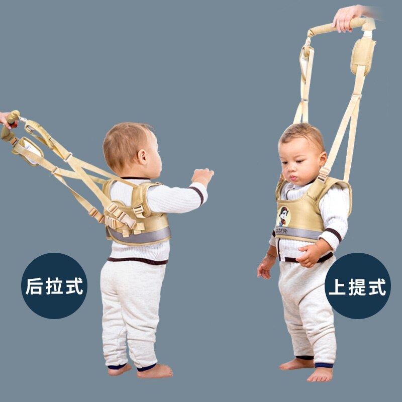 Infant Walking Strap Safety Toddler Harness Walker Assistant Leash Backpack For Children, aprendizagem caminhada assistente