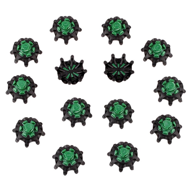 Golf shoes soft Spikes Pins 1/4 Turn Fast Twist Shoe For training aids Replacement golf Spikes Set B4Q4: Default Title