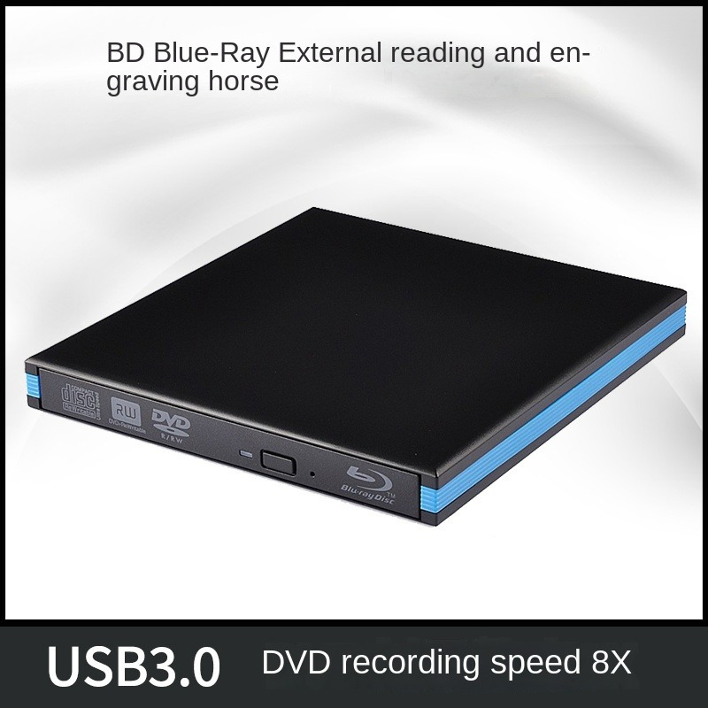 Blu-Ray Brander Speler USB 3.0 CD DVD Externe Bluray Drive Schrijver Lezer Voor Windows MacBook Laptop Desktop