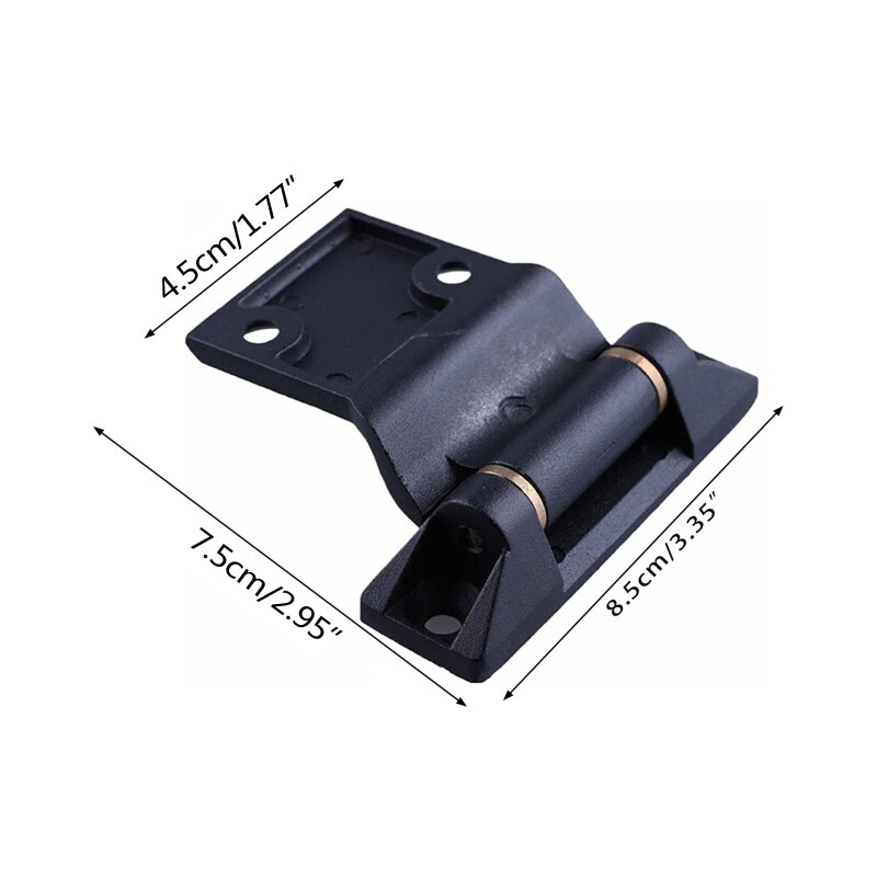 Thickened Door Hinge Industrial Heavy Duty Hinge Zinc Alloy Power Cabinets Door Hinge Smooth Opening &amp; Closing No Fading