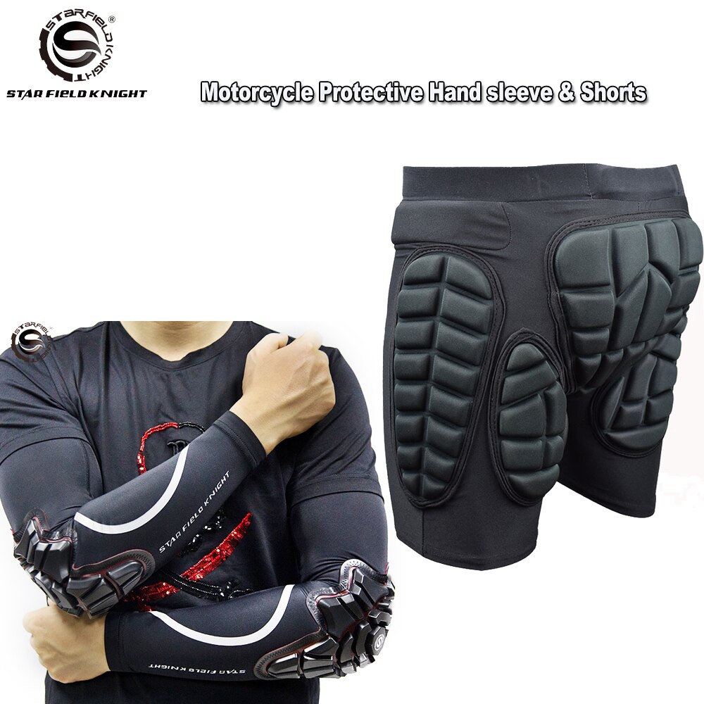 Motorcycle/Motocross Racing Elbow Pads Elastic Arm Sleeve Crashproof Honeycomb Elbow Support Elbow Protector Guard Sport Safety