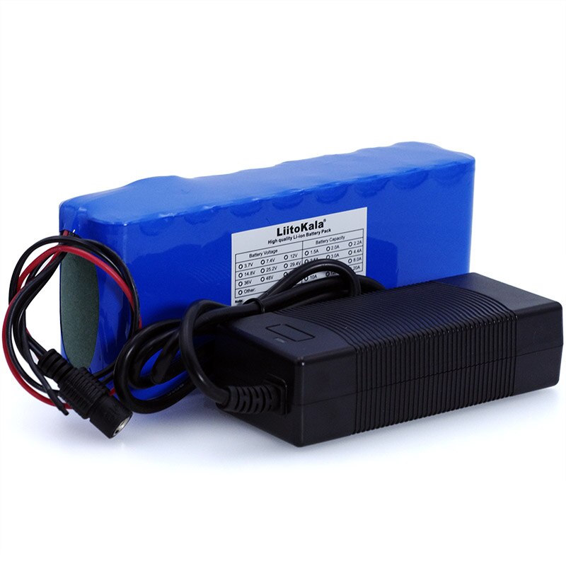 LiitoKala 12v 12A 18650 Lithium Battery 12000 mAh Capacity Lithium Battery Including Protective Plate + 12.6v 3A Charger