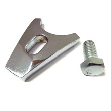 Replacement Chrome Universal Distributor Clamp Car Metal Billet Parts Hold Down Practical Aluminum For Chevy SBC SB BB HEI