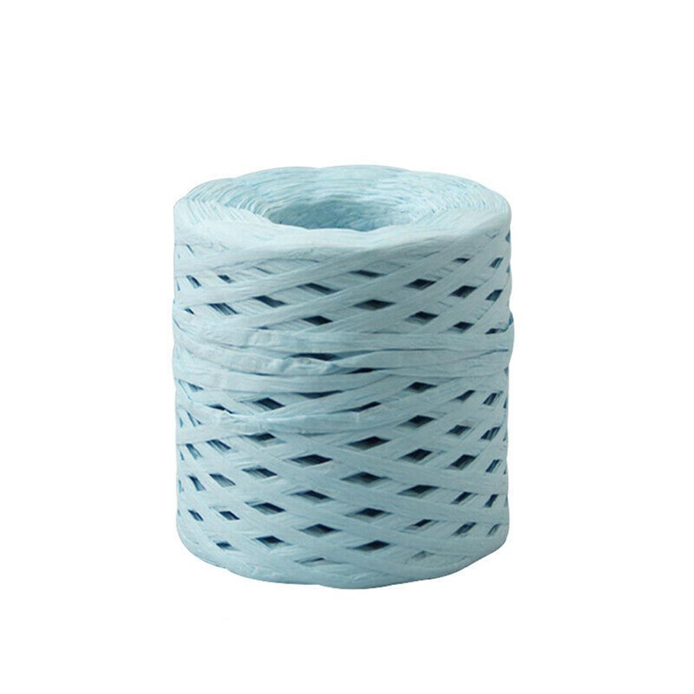 200M Raffia Lint Papier Touw Cord String Wikkelen Pakket Verpakking Creatieve Diy Geweven Cadeaupapier Touw: 9