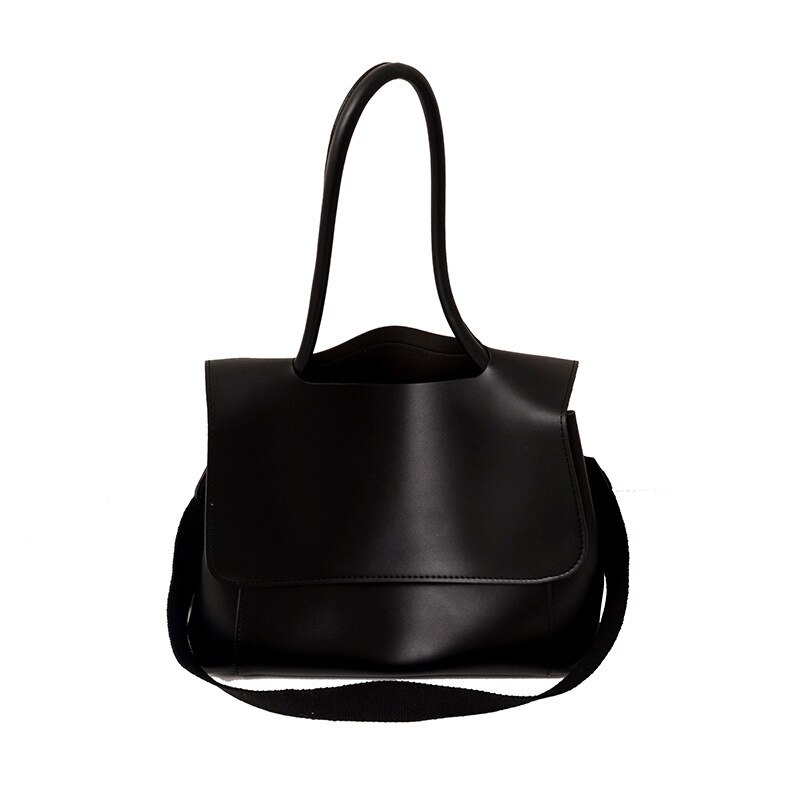 Dames handtas diagonale tas onderarm aktetas high-end schoudertas tote bag schoudertassen: Zwart