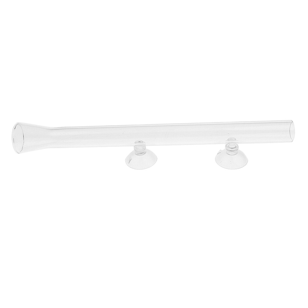 Aquarium Shrimp Feeding Food Glass Tube Suction Fish Tank Tool 25/30/35/40/45cm
