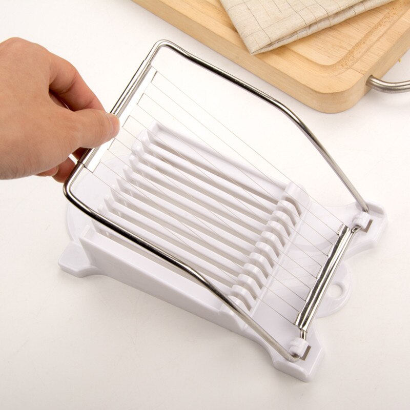 Meat Slicer Reinforced Stainless Steel Egg Fruit Soft Cheese Slicer Spam Cutter Bread Slice Cutting Tool Kitchen Accessories