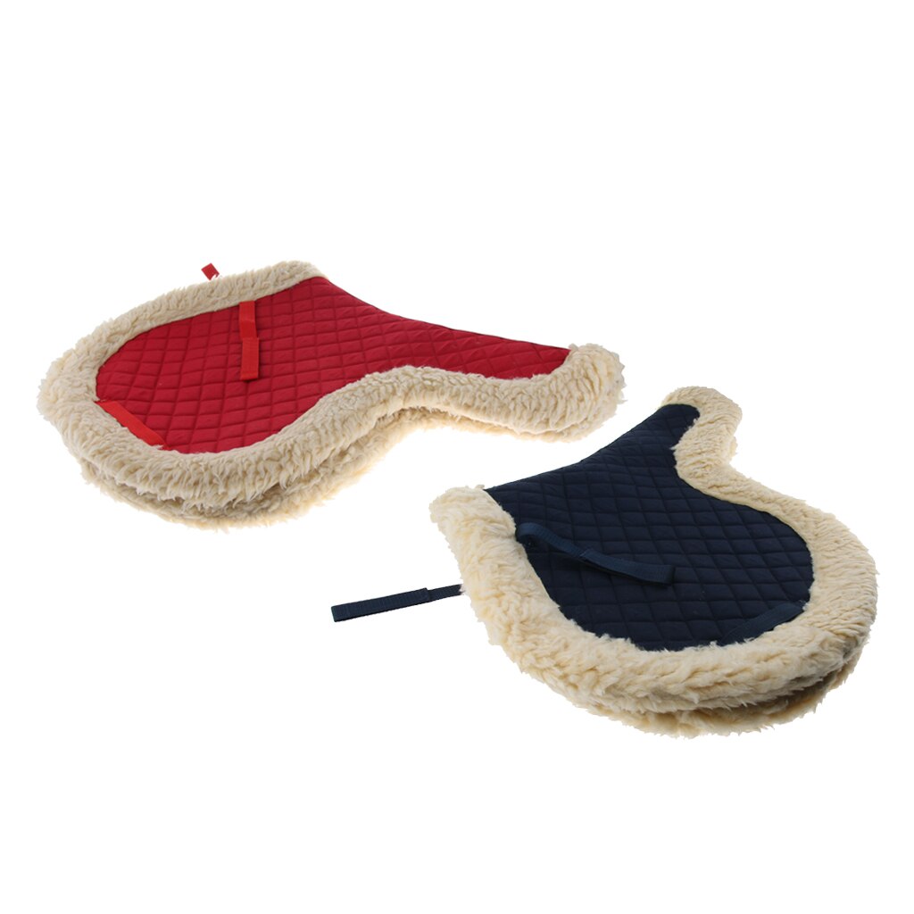 Horse English Western SADDLE Anti - Slip Fleece Pad