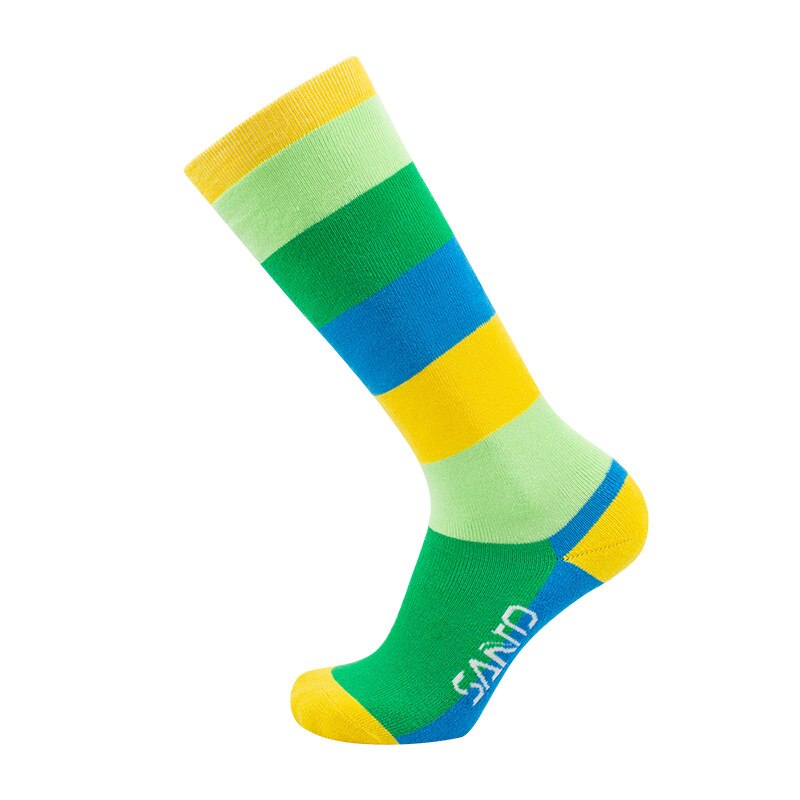 Sports Socks Winter Outdoor Skiing Mountaineering Socks Warm Wear-resistant Sports Socks Perspiration Thickening Long Tube Socks: MULTI / L(39-44)